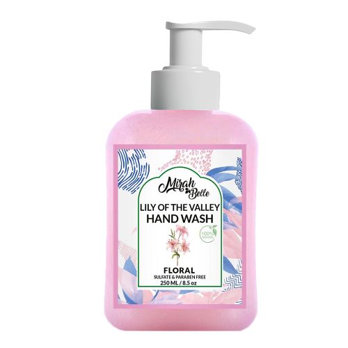 Lily hand wash, hand wash, mirah belle hand wash, best hand wash, lily of the valley hand wash