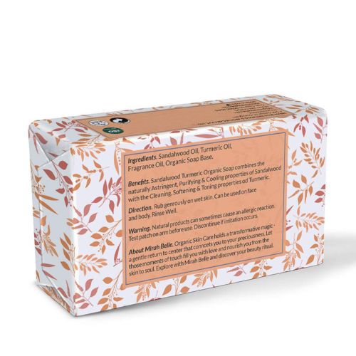 Turmeric & Sandalwood Soap (The Pod Soaps) | Organic Choice