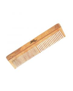 Handmade Neem Wood Comb - Antifungal, Prevents Dandruff