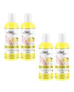 lemon hand sanitizer 50ml(pack of 4)