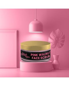 Pink Walnut Face Scrub – Dead Skin Removal and Exfoliation – 50 gms