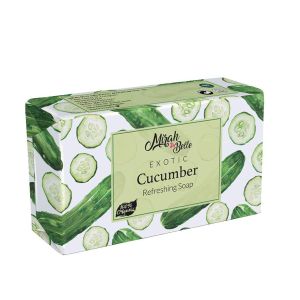 Cucumber Refreshing Soap Bar – Natural, Organic And Vegan – 125 Gms