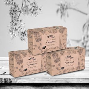 Mirah Belle Goat Milk Cinnamon Purifying Handmade Soap