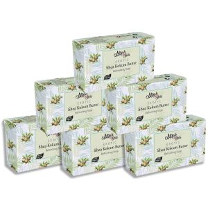 Shea Kokum Butter Soap (Pack of 6)  - 750 gm
