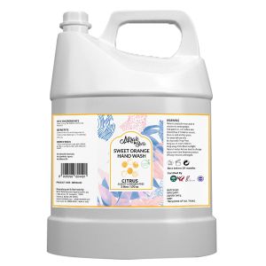 Sweet Orange Hand Wash Can (5 LTR) - Bulk Pack for Refill - Sulphate And Paraben Free