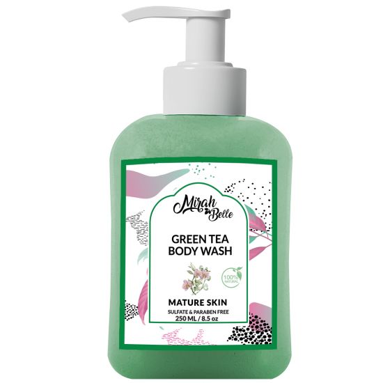 Green Tea, Orchid - Natural Anti-Aging Body Wash