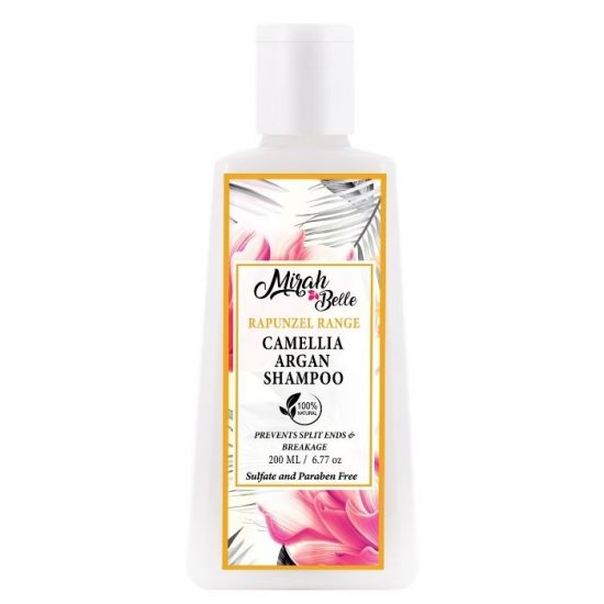 Split Ends and Breakage Prevention Shampoo – Camellia, Argan – 200 ML