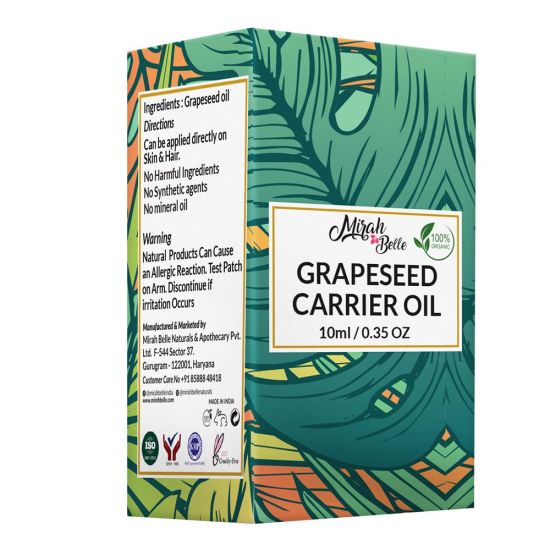 Grapeseed Oil - Organic, Virgin & Cold Pressed