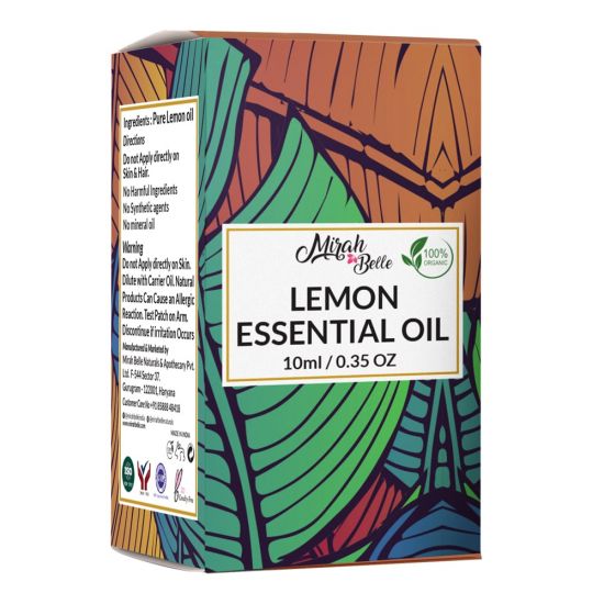 Lemon Essential Oil - Pure & Organic