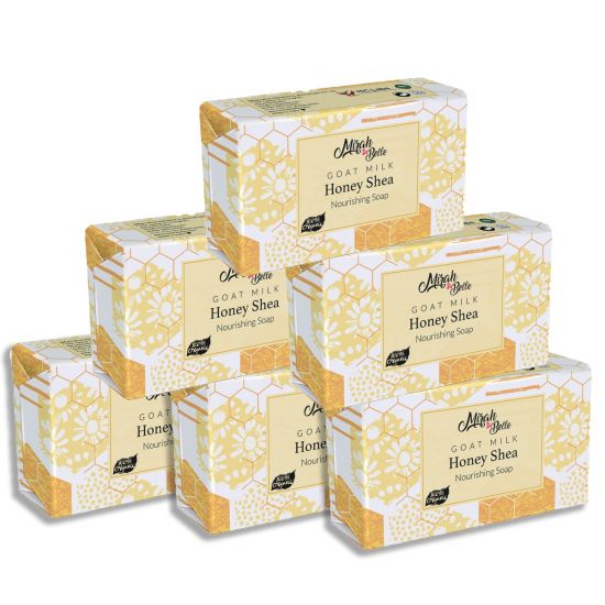 Organic honey shea butter handmade soap