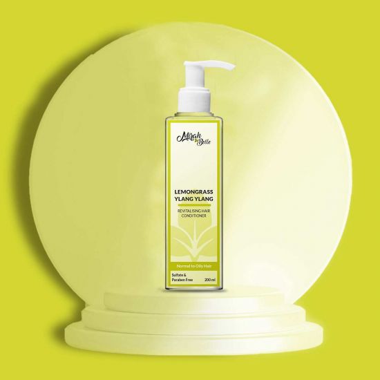 Oily and Limp Hair Conditioner – Lemongrass, Ylang Ylang – 200 ML