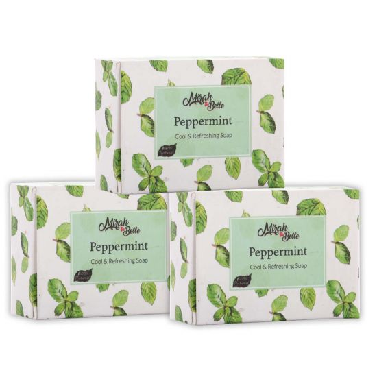 Mirah belle peppermint cool & refreshing soap 